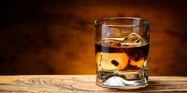 A glass of Scotch Whisky
