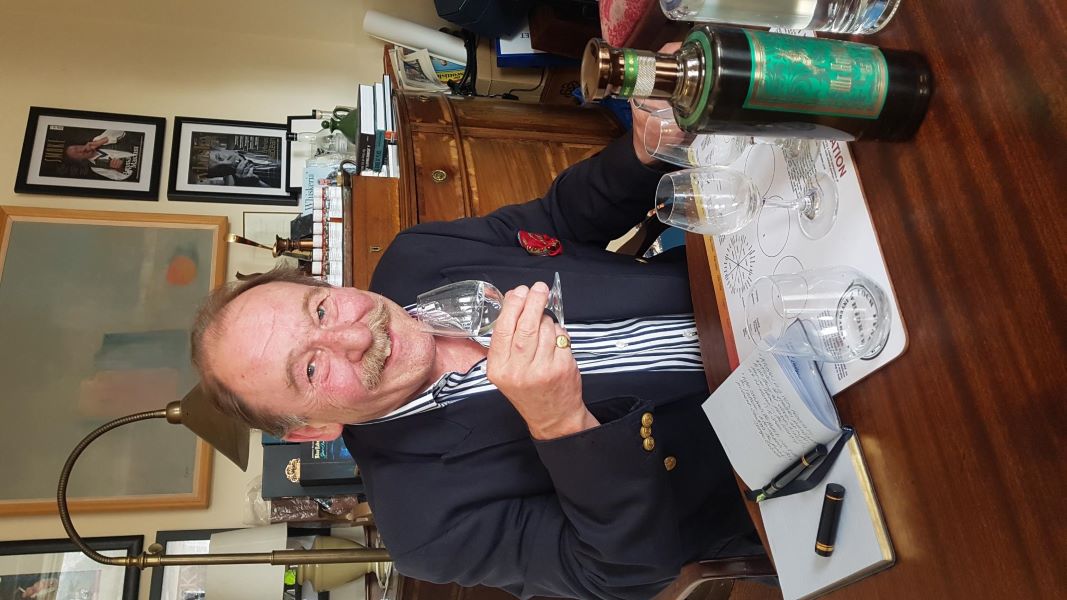 Charlie and a dram