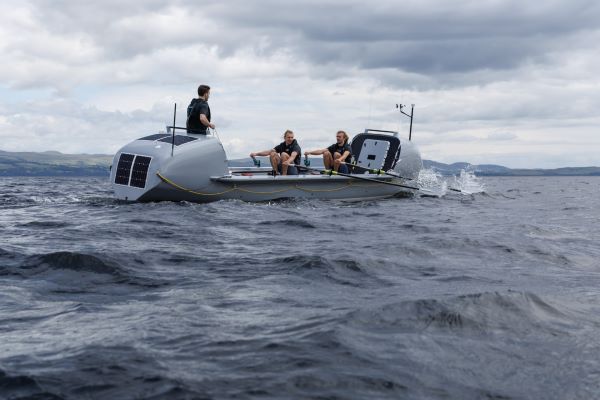 Maclean brothers on the water