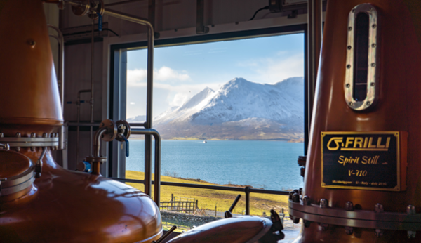 The view from the stillroom - Raasay